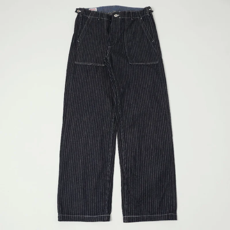 ONI 207-HJS 12oz Drop Needle Denim Baker Pant - One Wash