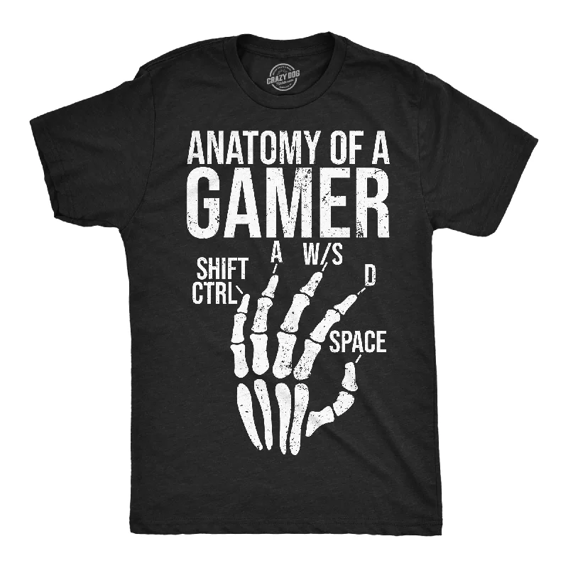 Anatomy Of A Gamer Men's T Shirt