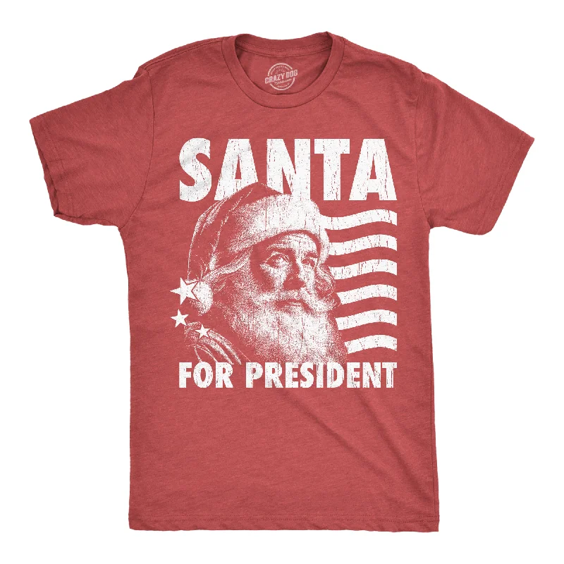 Santa For President Men's T Shirt