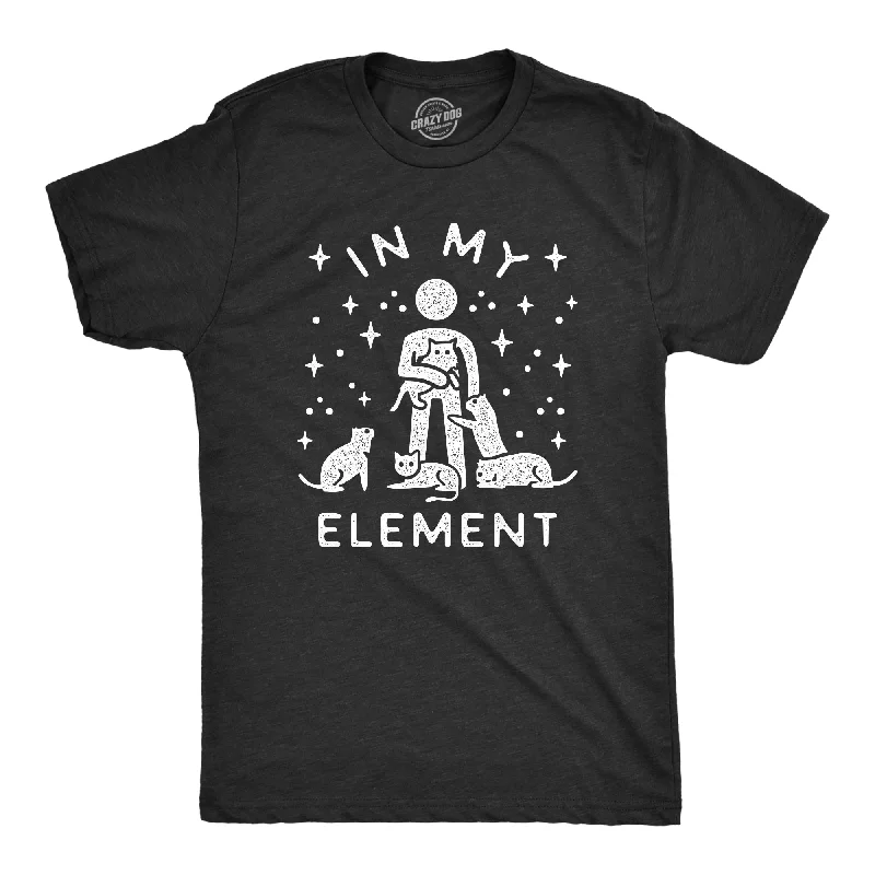 In My Element Cats Men's T Shirt