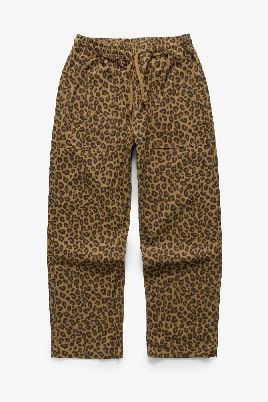 Service Works - Patterned Chef Pants - Leopard