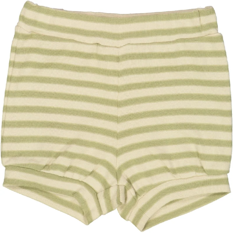 Shorts Issa - green stripe