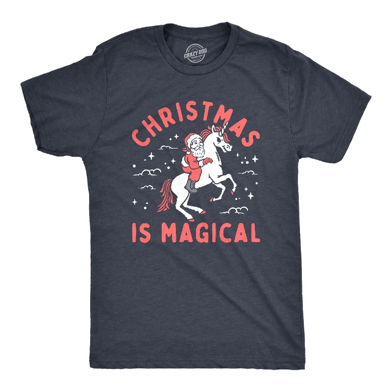 Christmas Is Magical Men's T Shirt