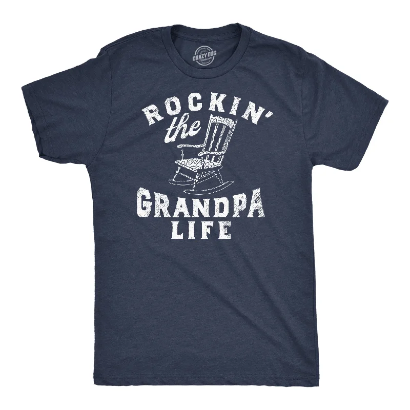 Rockin The Grandpa Life Men's T Shirt