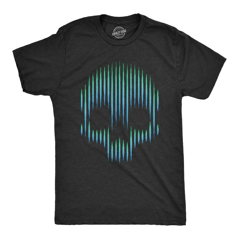 Gradient Skull Men's T Shirt