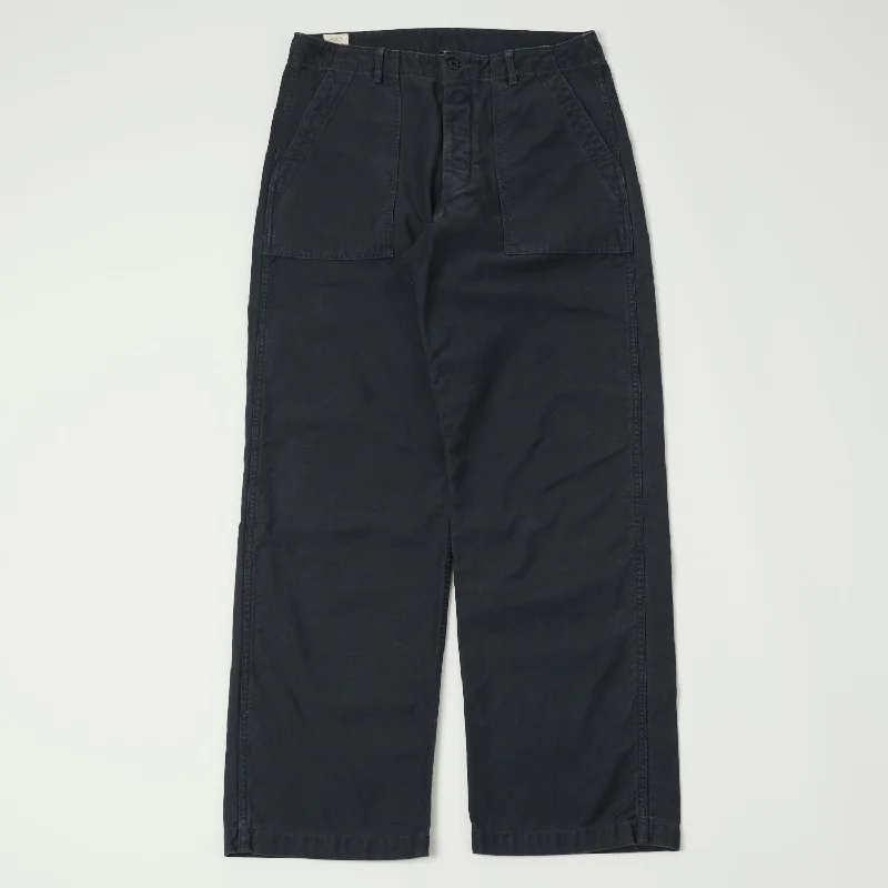 Full Count 1992-24A Utility Trouser - Black