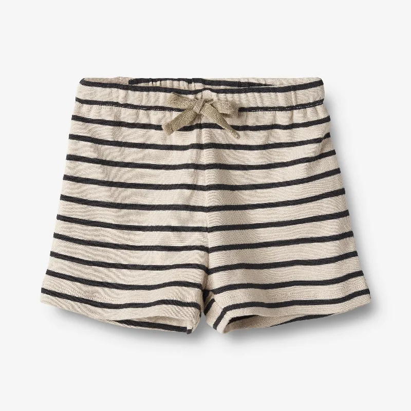 Jersey Shorts Vic - navy stripe