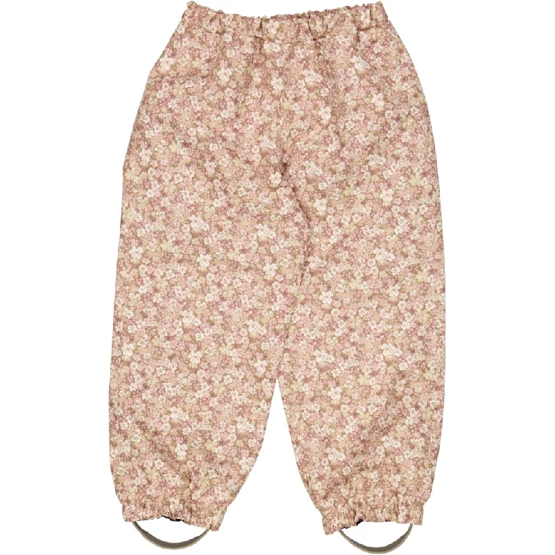 Outdoor Pants Robin Tech - rose flowers