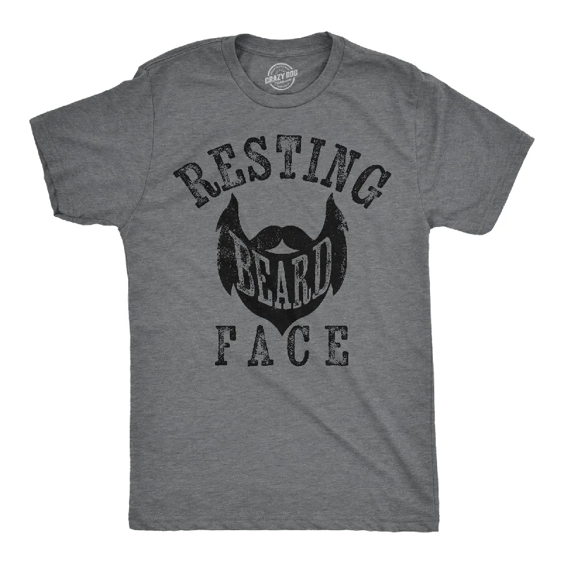 Resting Beard Face Men's T Shirt