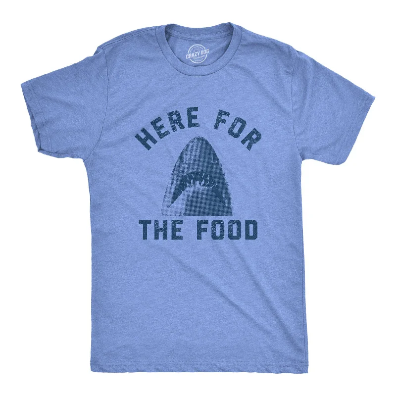 Here For The Food Men's T Shirt