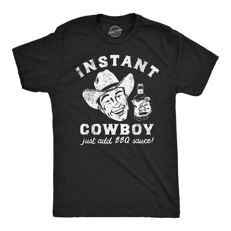 Instant Cowboy BBQ Men's T Shirt