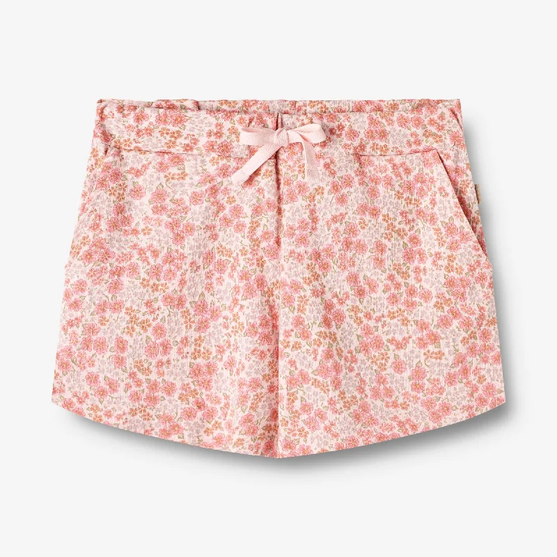 Jersey Shorts Minea - rose flowers