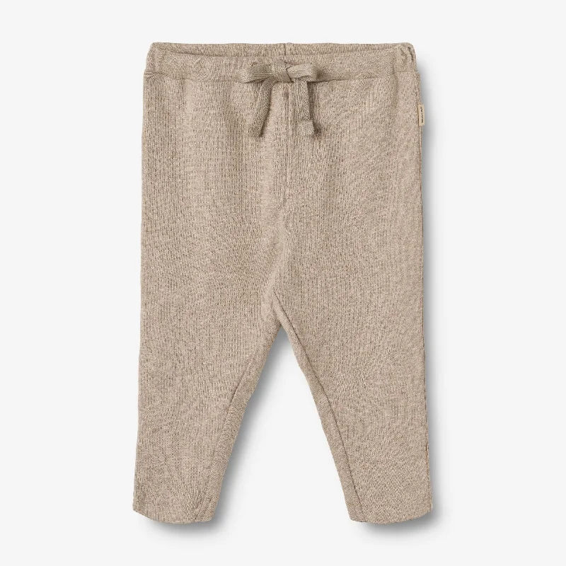 Jersey Pants Manfred - gravel melange