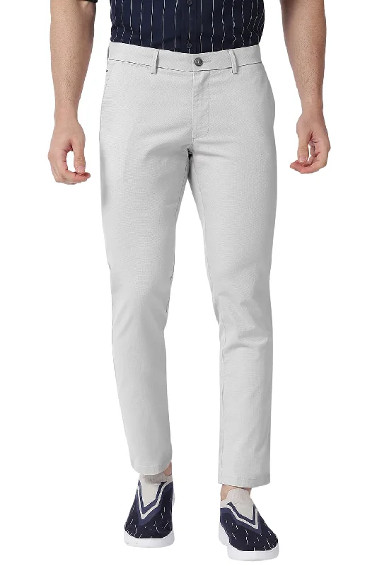 Skinny Fit Cotton Stretch Trousers