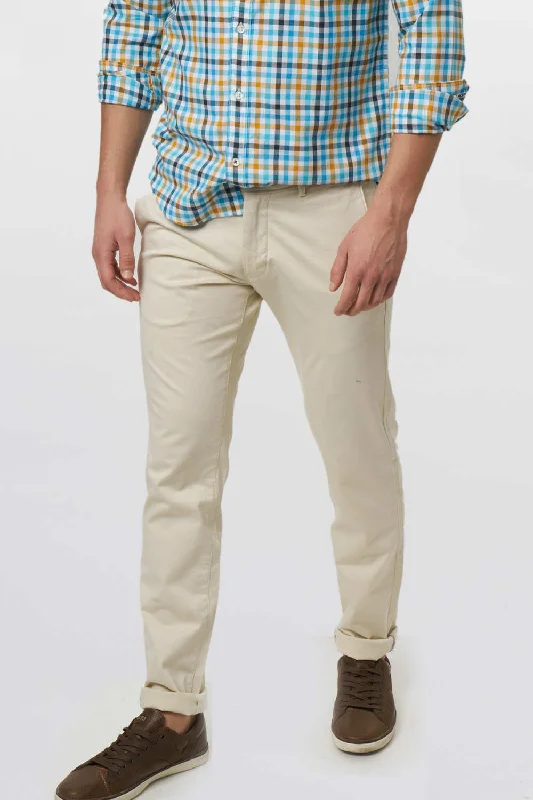 Tapered Fit Twill Trouser