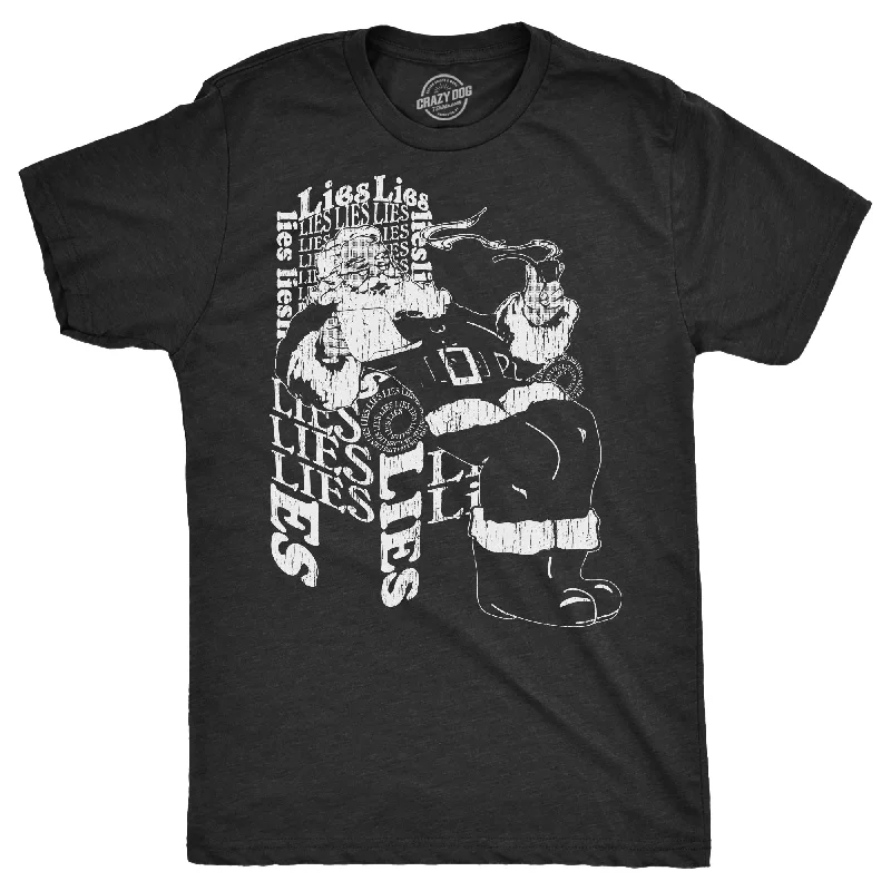 Santas Throne Of Lies Men's T Shirt