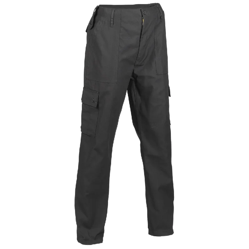 Men's Black Combat Trousers