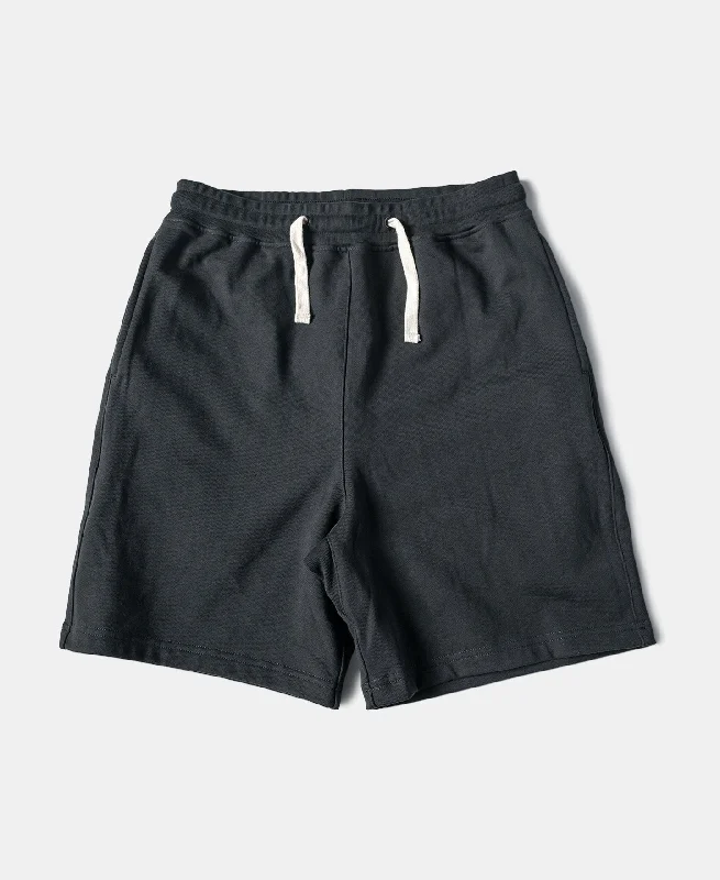 15 oz French Terry Sweat Shorts - Black