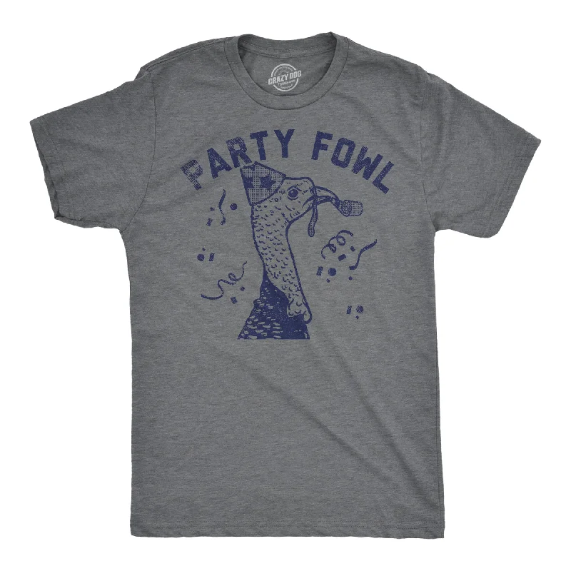 Party Fowl Turkey Men's T Shirt