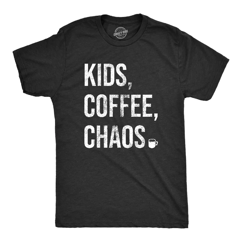 Kids Coffee Chaos Men's T Shirt