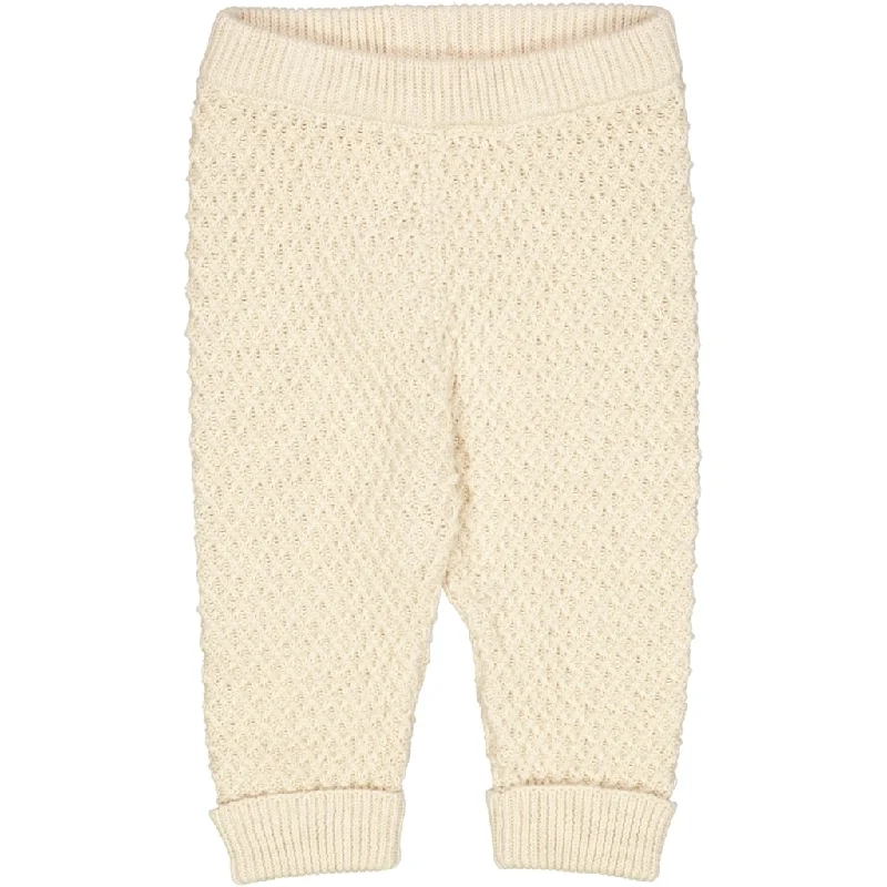 Knit Trousers Lio - cloud melange