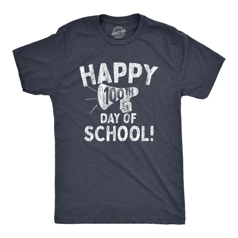 Happy 100th Day of School Men's T Shirt