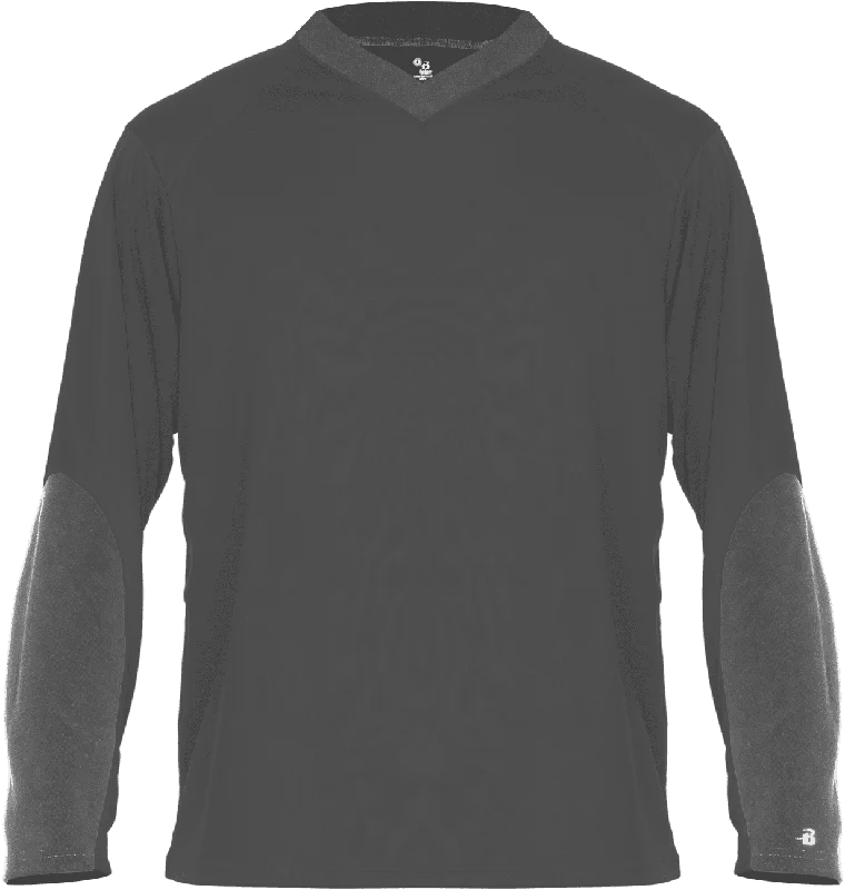 Badger Sport 426400 Sweatless Long Sleeve Tee - Graphite