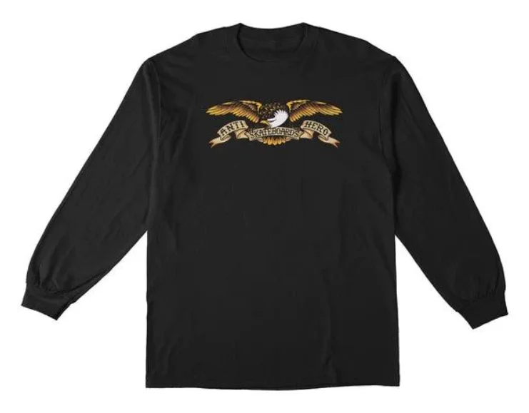 Eagle Longsleeve Tee | Black/Multi