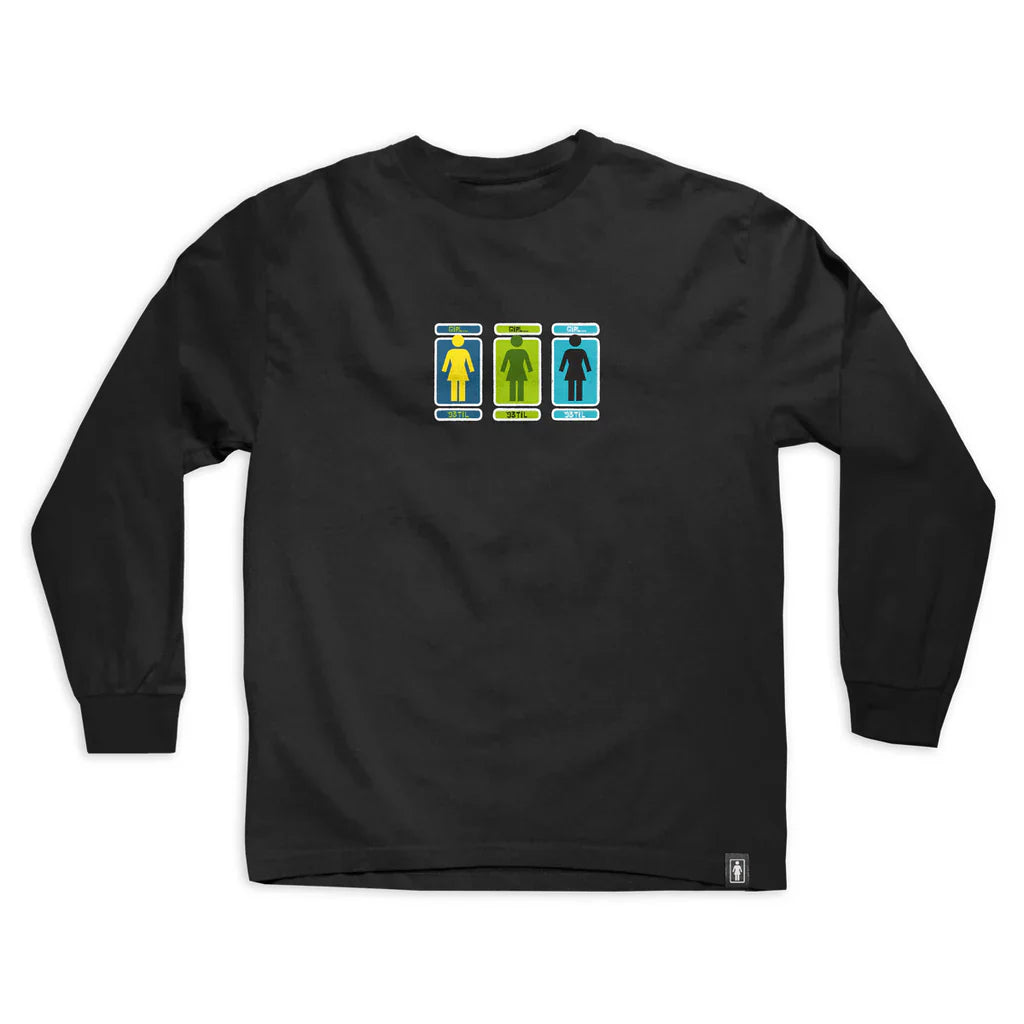 Hand Shakers Longsleeve Tee | Black