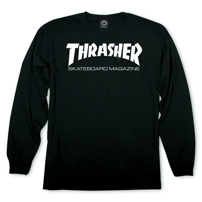 Skate Mag Longsleeve | Black