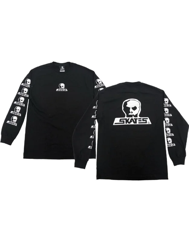 Skull Logo Longsleeve | Black