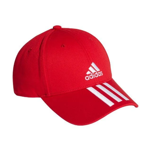 Adidas Bball 3S Cap Ct Unisex Training Cap Red Fk0897