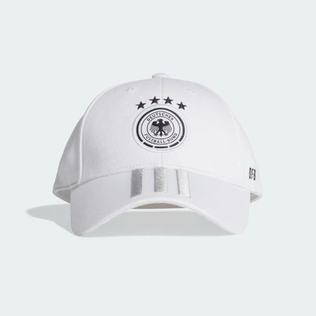 Adidas Germany Baseball Unisex Football Cap White/Grey/Black Fj0826