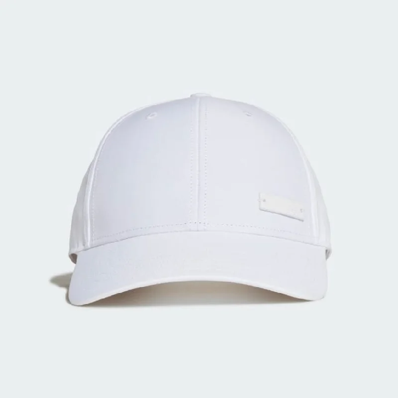 Adidas Lightweight Metal Badge Baseball Unisex Training Cap White