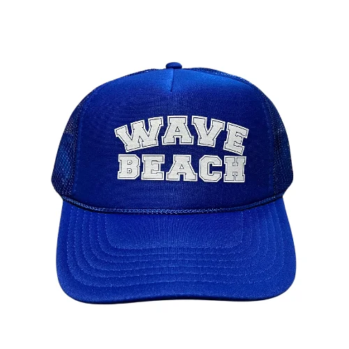 Royal W/ White Beach Hat