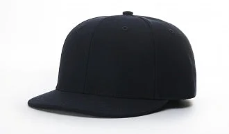 Black Richardson Surge Fitted Umpire Hat - 4 Stitch