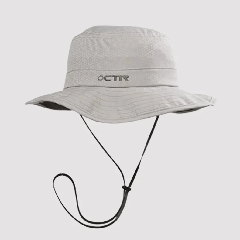 Ctr Summit Pack-It Unisex Hiking Hat Cement