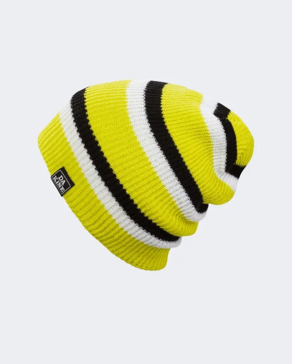 Dakine Zeke Stripe Kids Lifestyle Beanie Hot Lime