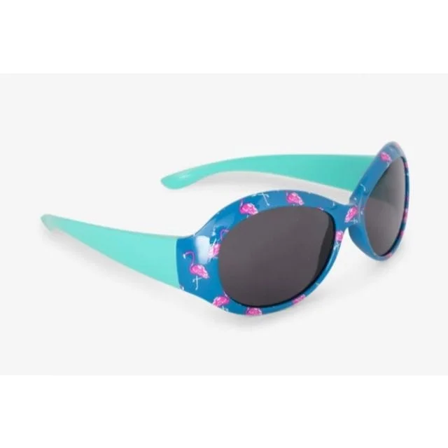 Hatley Fancy Flamingos Sunglasses Kids-Girls Blue and Pink S20FFK028