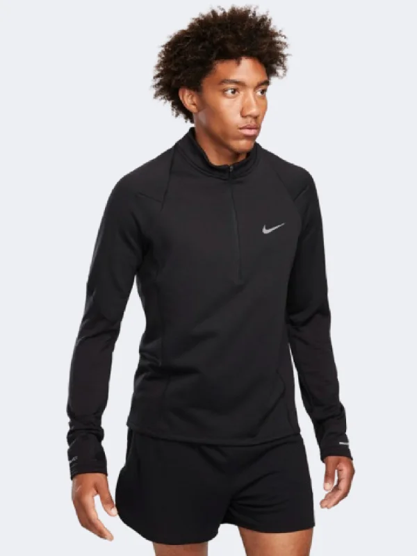 Nike Repel Element Men Running Long Sleeve Black