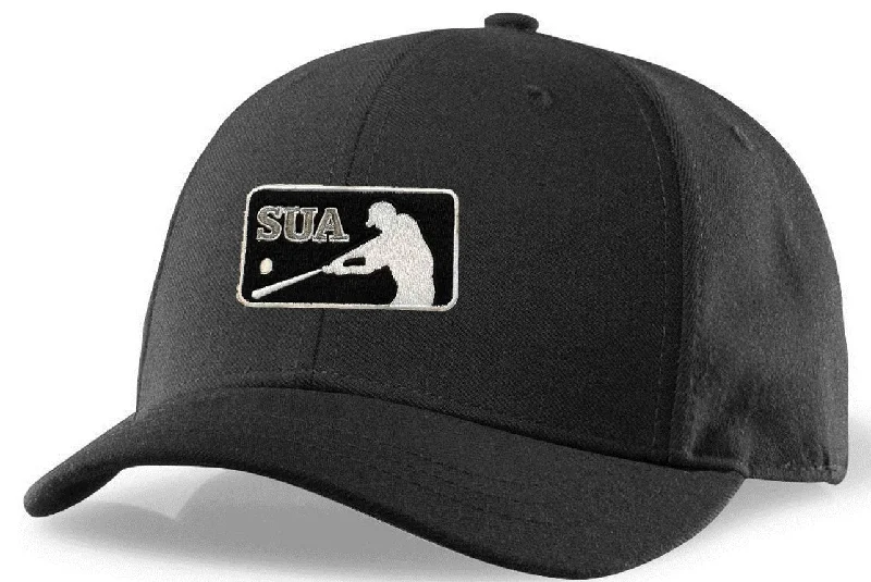 Richardson Black 4-Stitch Umpire Combo Hat (SUA)