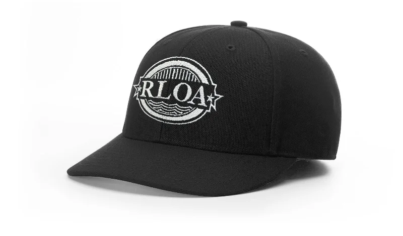 Richardson Black 6-Stitch Base Umpire Hat (RLOA)