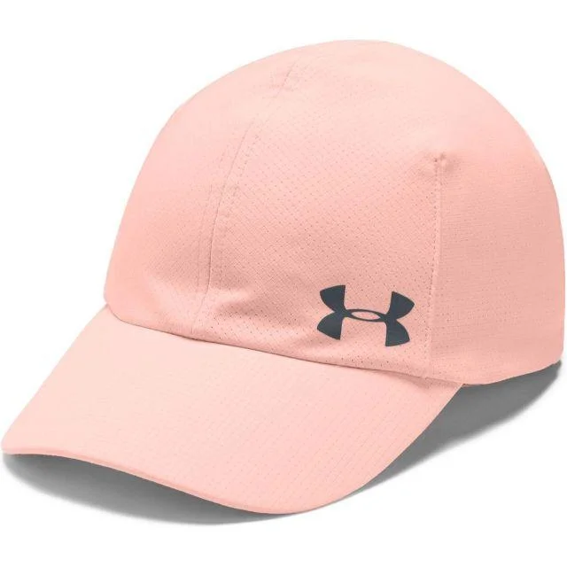 Under Armour Ua Launch Run Women Running Cap Peach Frost Ua1351273-845